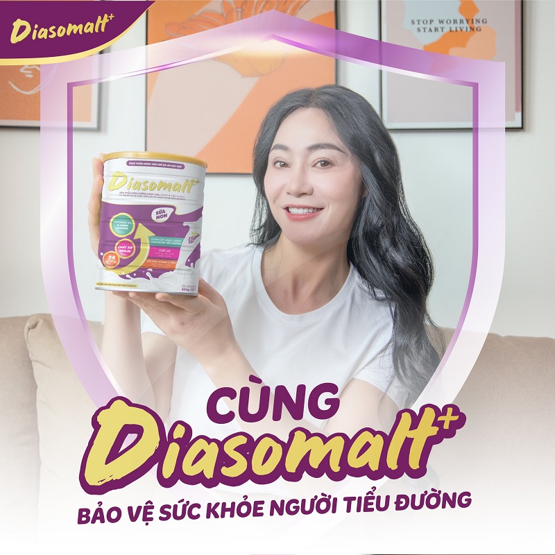 Diasomalt - Sản phẩm dinh dưỡng cho người bệnh đái tháo đường